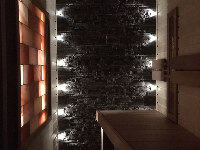 Osvetlenie sauny